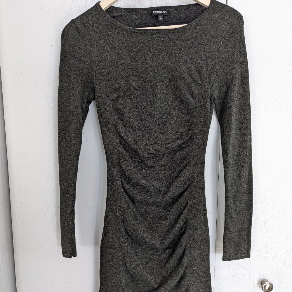 EXPRESS Body con Sweater Dress